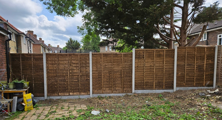 Garden Fence Replacement in London